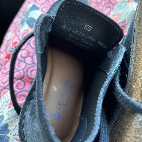 J. Crew crewcuts Navy dress Boots size 9K. Excellent condition - Picture 3 of 3